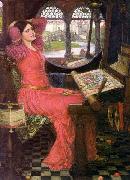 John William Waterhouse, I am half sick of shadows,